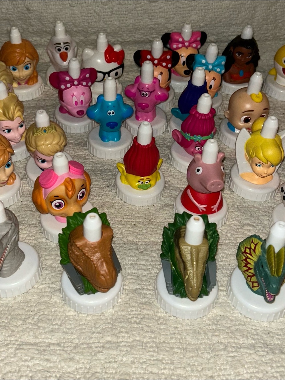 Lot Of Blues Clues Good 2 Grow Toppers Frozen Dinosaur Minnie Trolls Trolls pepp